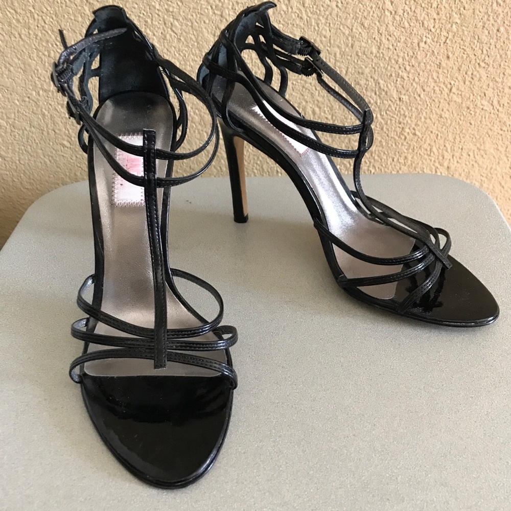JLo patent leather heels